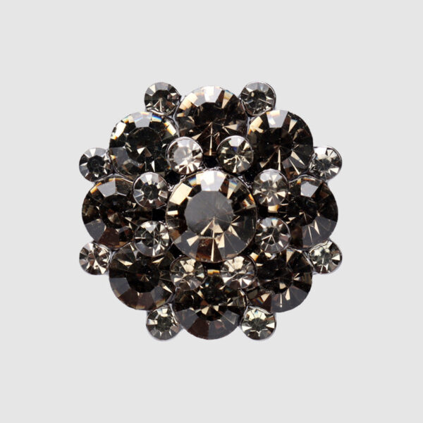 18/24mm Luxurious Diamond Metal Shank Buttons for Garment Decoration 2pcs - Image 6