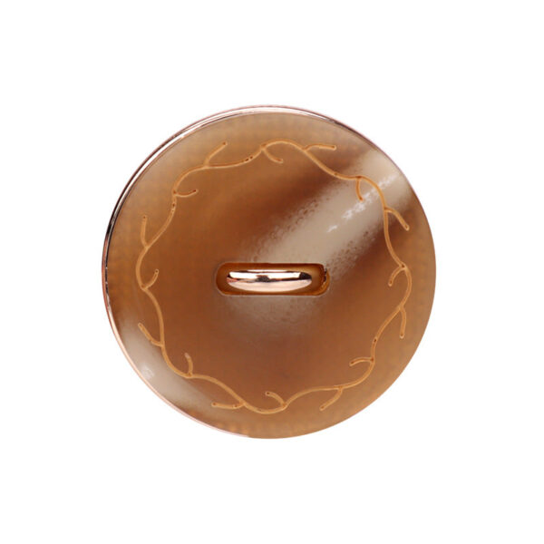 18/23/25mm Round Metal Resin Two Tone Shank Buttons for Coats 10pcs - Image 5
