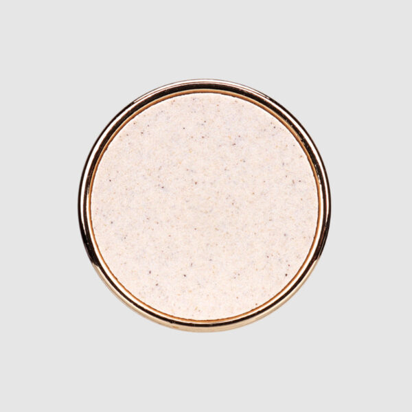 15 - 25mm Round Recycled Resin Buttons with Metal Base 30 Pack - Image 5