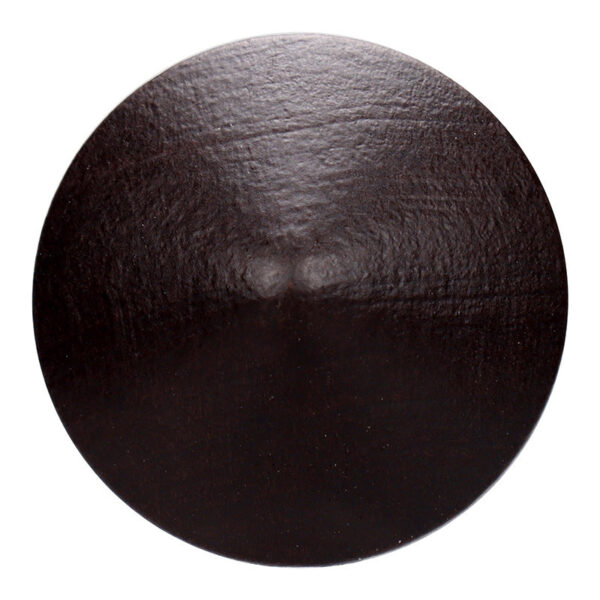 Dark Brown Painted Mushroom Wood Shank Buttons for Infant Clothing 30pcs - Image 3