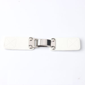 140mm White Brown Black Leather Decorative Buckles for Coats Jackets 6pcs