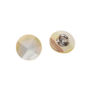 Natural Cut White Butterfly Shell Shank Buttons for Shirts Blouses Skirts 10pcs