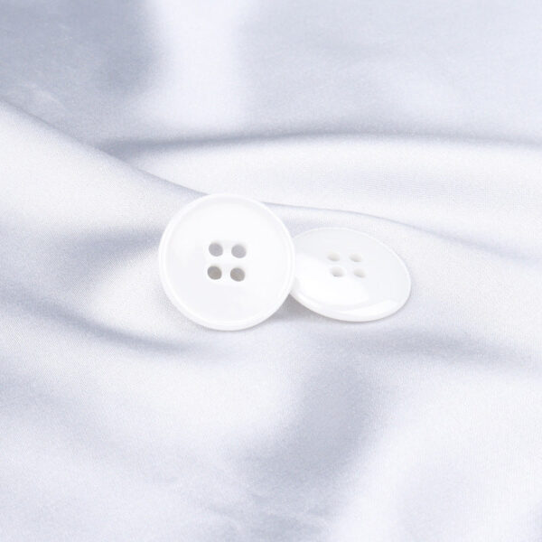 15mm/20mm Premium White Ceramic Buttons for Men Women Suits 10pcs - Image 2