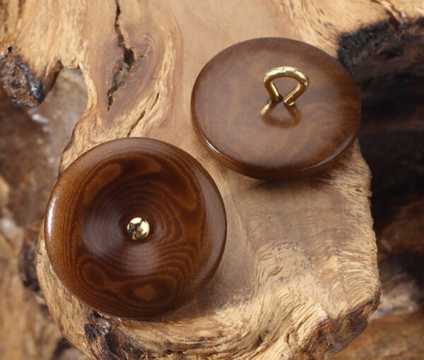 11.5-20mm Beige Black Brown Pink Corozo Buttons with Copper Shanks for Knitwear Shirts 12pcs - Image 6