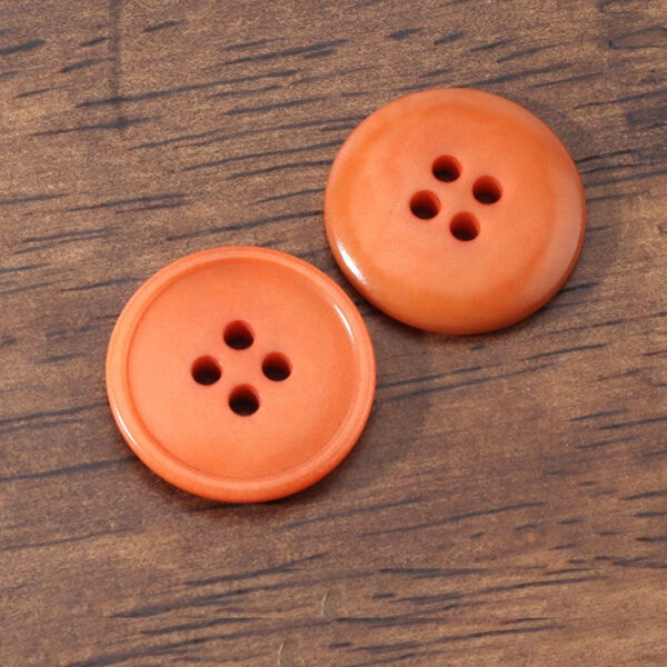 20mm Round 4 Hole Light Pink Blue Beige Natural Corozo Tagua Nut Buttons 20PCS - Image 6