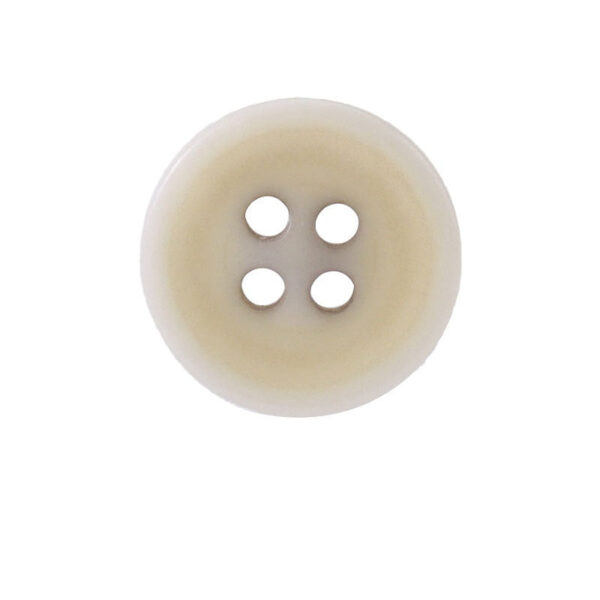 15mm Round 4 Hole Beige Purple Distressed Corozo Buttons for Sweater Knitwear 20pcs - Image 2