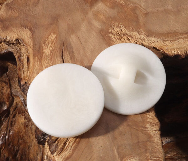 11.5-25mm Round Flat Concealed Hole Corozo Buttons for Men Women Cardigans,Coats - Image 3