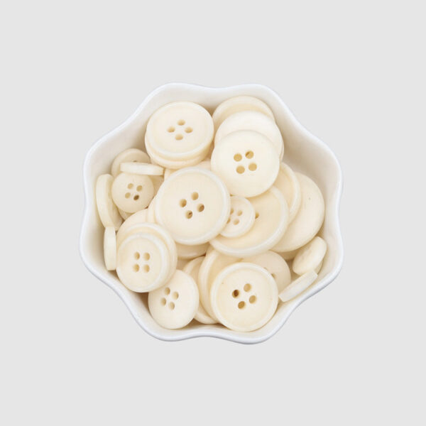 11.5-23mm Vintage Natural Bone Buttons for Sweaters Coats 25 Pack - Image 4