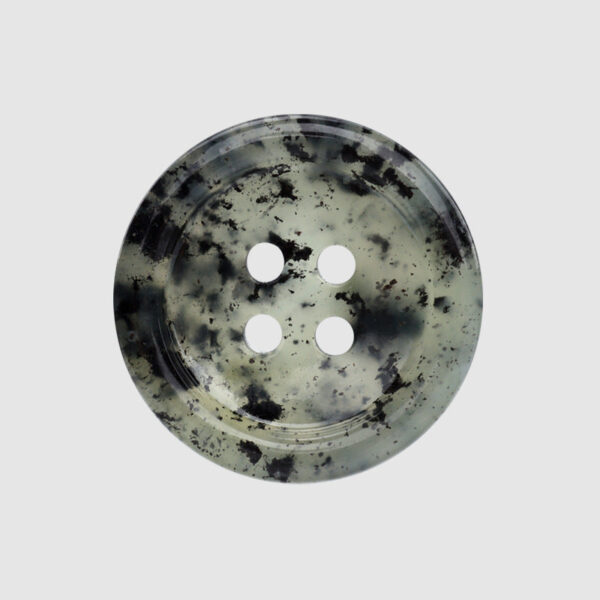 18/25mm Round Natural Jade Buttons for Chinese Zen Attire Tang Suit 2pcs - Image 4