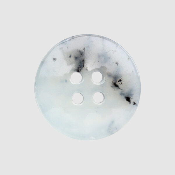 Natural Jade Four Hole Buttons for Fashion Cheongsam Tangzhuang 2pcs - Image 2
