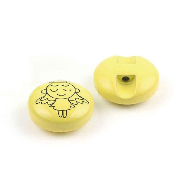 11mm Resin Colorful Cartoon Buttons Perfect for Children's DIY and Clothing 120 Pack
