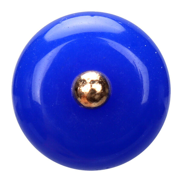 10mm Chinese Resin Buttons Grass Green Royal Blue for Stand-Collar Shirts 30 Pack - Image 2
