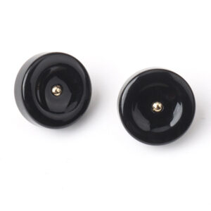 11mm Round Resin Shank Buttons for Women's Cheongsam Shirts Hanfu 20pcs 