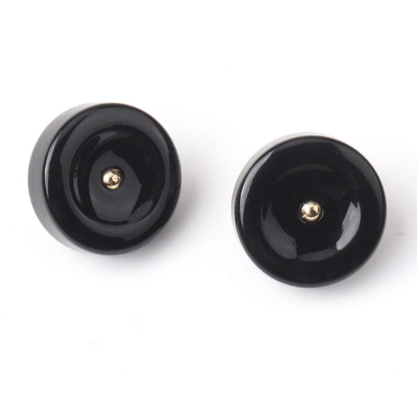 11mm Round Resin Shank Buttons for Women's Cheongsam Shirts Hanfu 20pcs