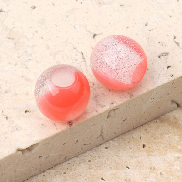 12mm 10-Color Resin Beads with Pearl Luster for Handmade DIY Jewelry 50 Pack - Image 5