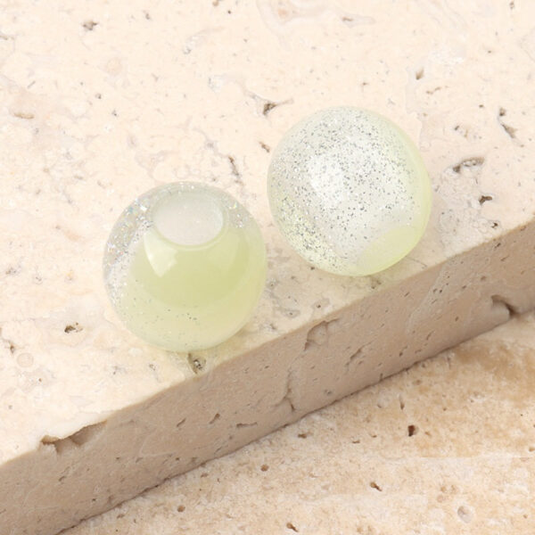 12mm 10-Color Resin Beads with Pearl Luster for Handmade DIY Jewelry 50 Pack - Image 7