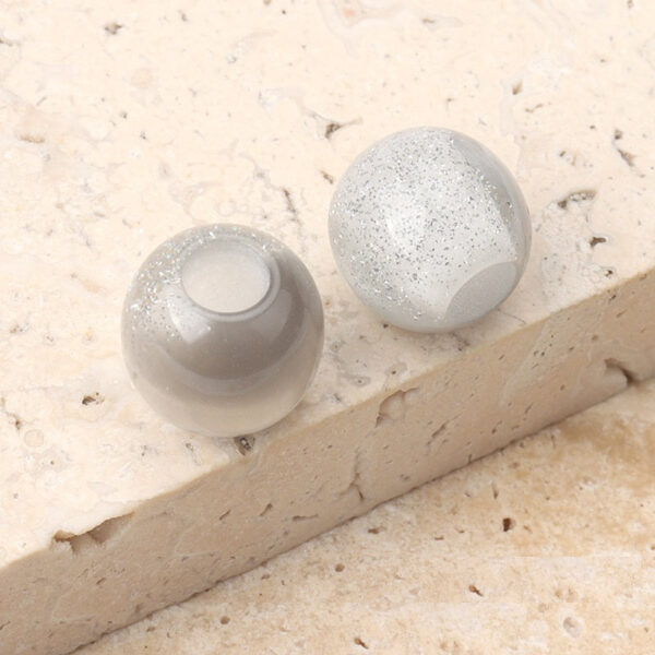 12mm 10-Color Resin Beads with Pearl Luster for Handmade DIY Jewelry 50 Pack - Image 12