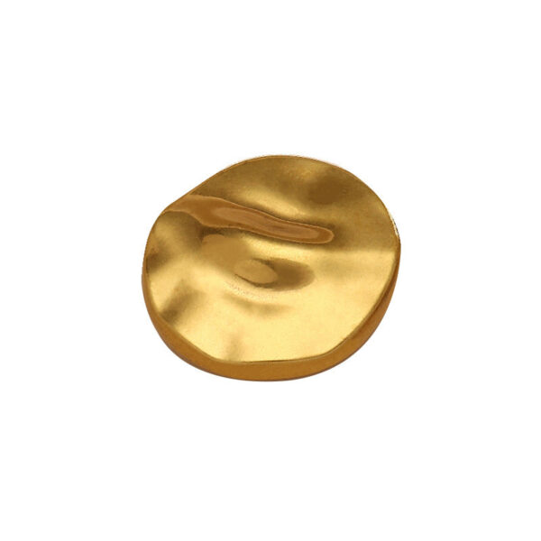 Unique Gold Silver Metallic Shank Sewing Buttons 10pcs - Image 5