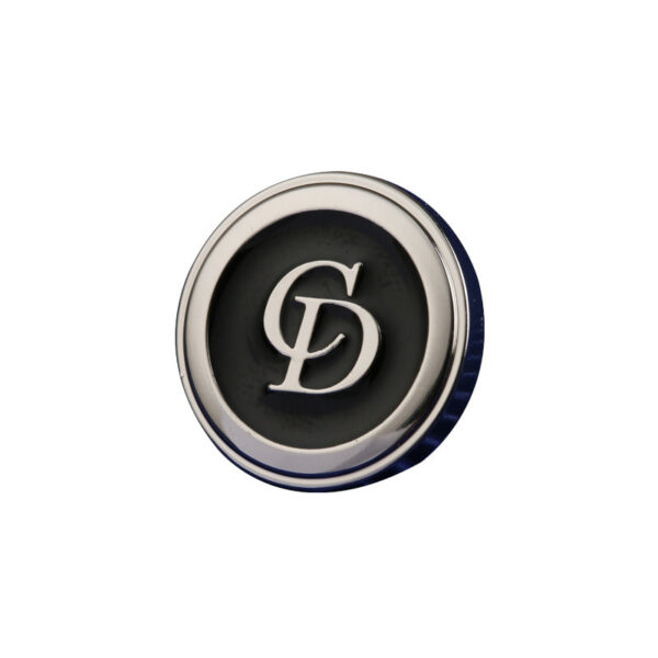 British Retro Round Letter CD Zinc Alloy Clothing Button 10pcs - Image 2