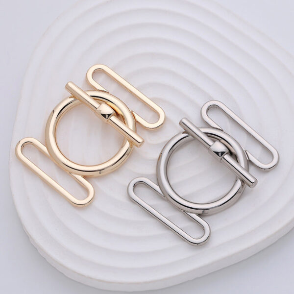 Chinese Multifunctional DIY Belt Adjustment Metal Lock Buckle 4pcs - Image 4