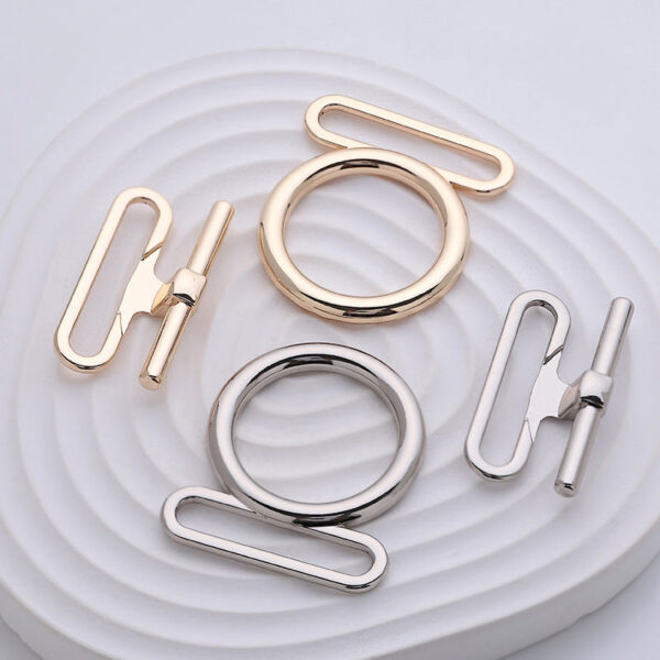 Chinese Multifunctional DIY Belt Adjustment Metal Lock Buckle 4pcs - Image 2