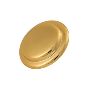 15-25mm Sand Gold UFO-Shaped Sewing Metal Shank Button 10pcs