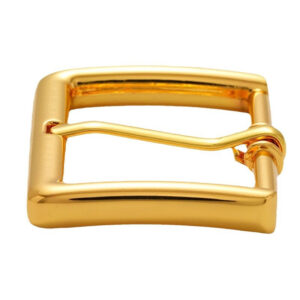 30mm Fashion Gold Metal Waist Pin Buckle 2pcs