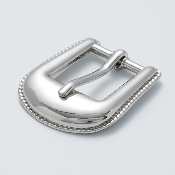 Korean Style Shiny Silver Coat Suit Waist Belt Pin Buckle