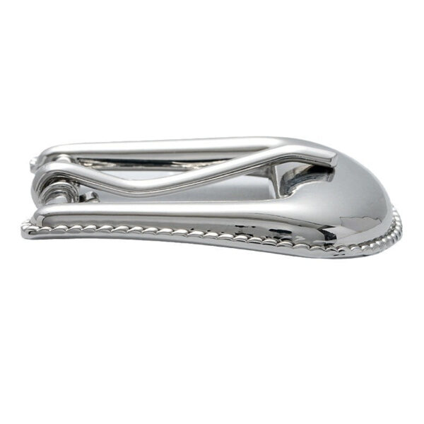 Korean Style Shiny Silver Coat Suit Waist Belt Pin Buckle - Image 3