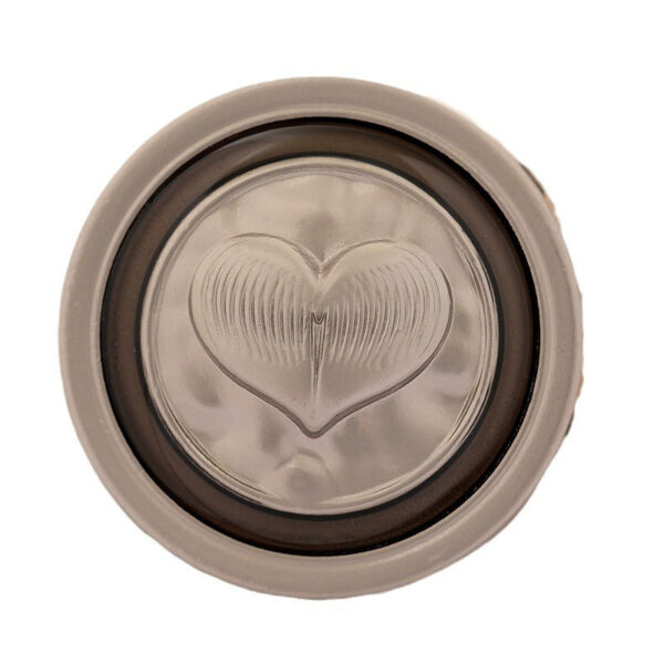 18-20mm Metal Round Heart-Shaped Oiled Coat Button 10pcs - Image 5