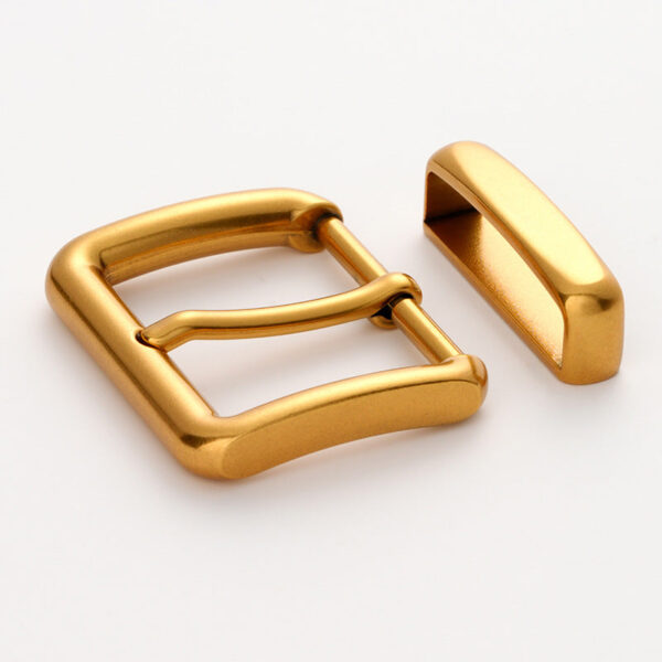 36mm Vintage Gold Alloy Clothing Waist Adjustment Buckle