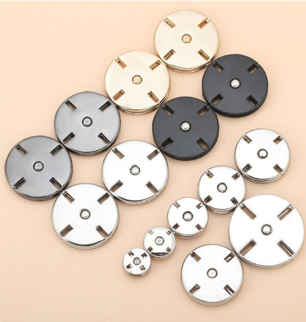 10-25mm Metal Invisible Snap Buttons for Cashmere Sweaters 20pcs - Image 2