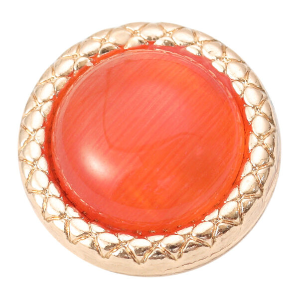 16L Round Resin Metal Shirt Buttons 55 Pack (11 Colors) - Image 3