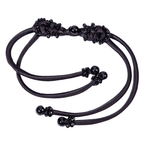 39cm Long-Tailed Pipa Crystal Whip Chinese Knot Button 4pcs - Image 5