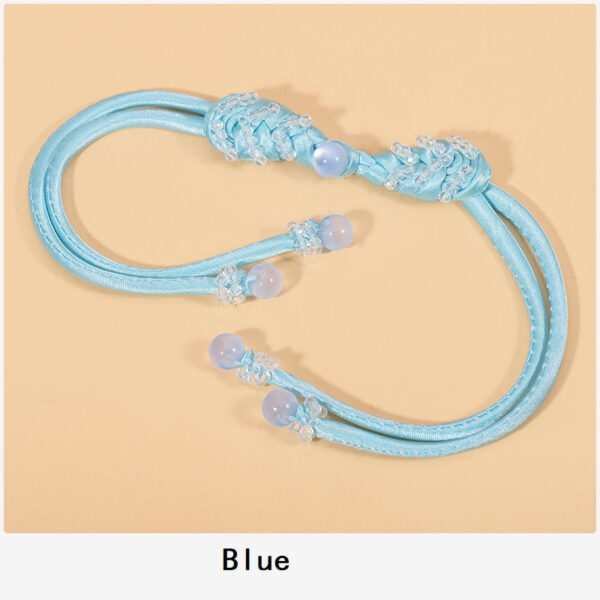 39cm Long-Tailed Pipa Crystal Whip Chinese Knot Button 4pcs - Image 11