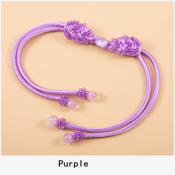 39cm Long-Tailed Pipa Crystal Whip Chinese Knot Button 4pcs - Image 15
