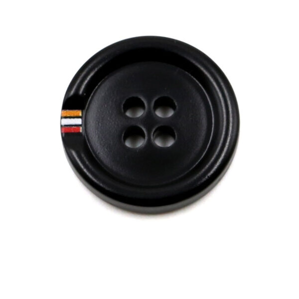 15-25mm Resin Color-Printed Four-Hole Round Buttons 40 Pack - Image 5