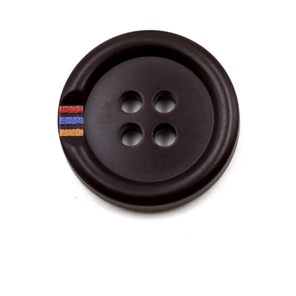 15-25mm Resin Color-Printed Four-Hole Round Buttons 40 Pack - Image 6
