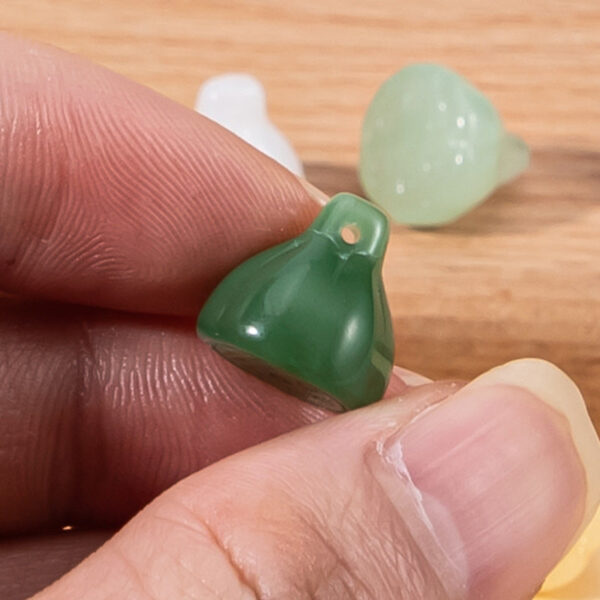 13mm Glass Lotus Seedpod Chinese Decorative Buttons 40 Pack - Image 5