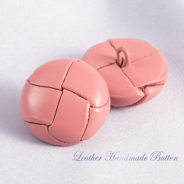 15-28mm Vintage Hand-Woven Genuine Leather Sweater Buttons 5pcs - Image 11