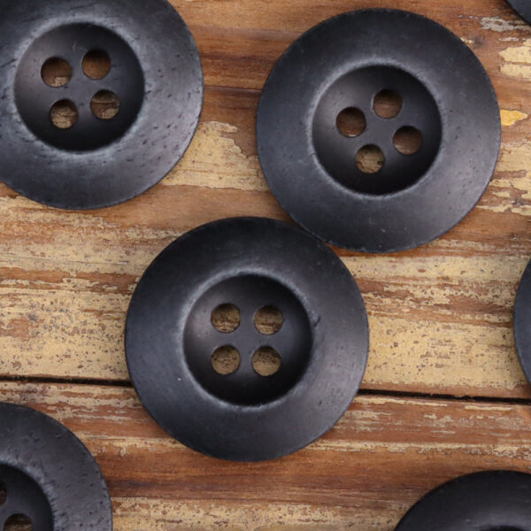 11.5-20mm Vintage Distressed Orange Bovine Bone Buttons 20 Pack(4 Sizes) - Image 3