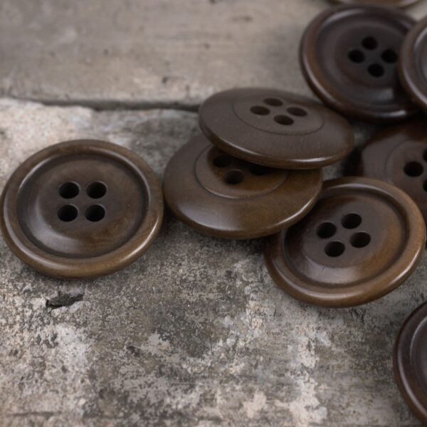 23mm Sky Blue Corozo Buttons for Sweater Knitwear 12pcs - Image 5