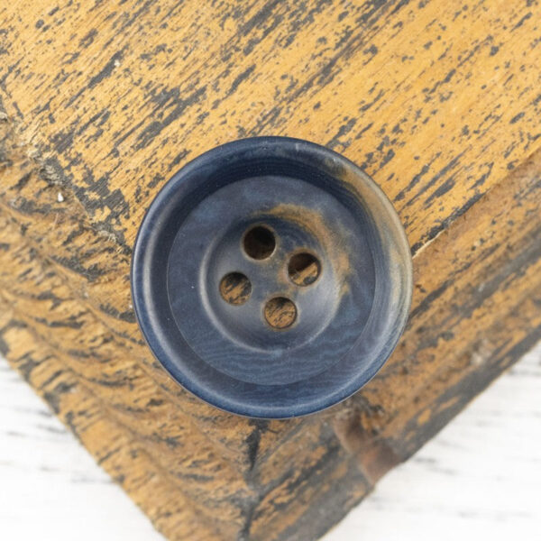 Natural Tagut Nut Shell Buttons Dark Brown Black Blue 18 Pack - Image 5