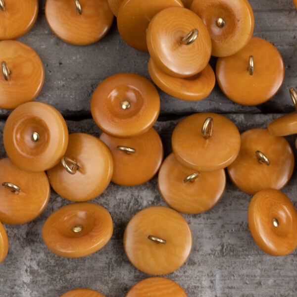 11.5-20mm Dark Coffee Fruit Buttons for Shirts Trousers 12pcs - Image 6