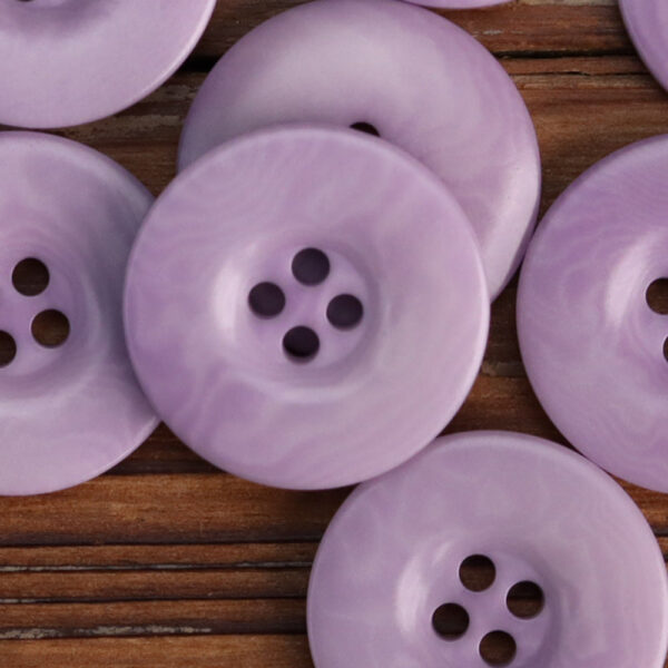 15mm/18mm/20mm Purple Corozo Buttons 18 Pack - Image 4