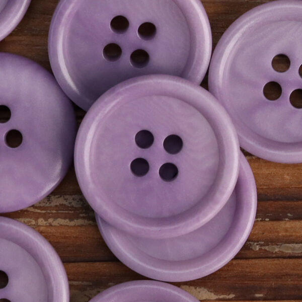 15mm/18mm/20mm Purple Corozo Buttons 18 Pack - Image 5