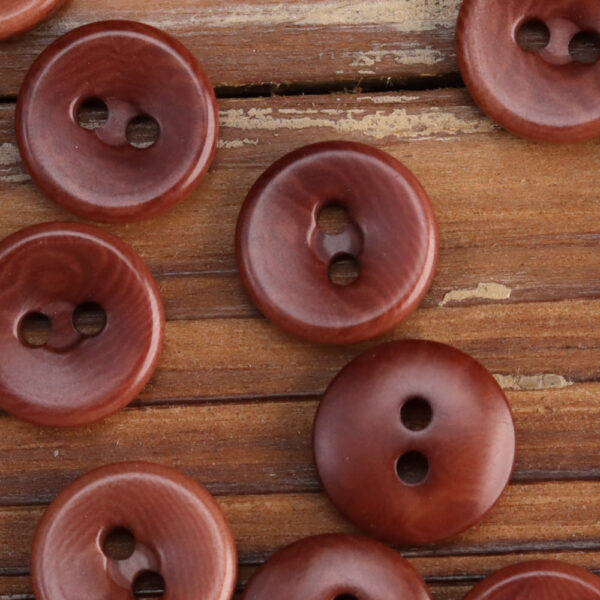 11.5MM Natural Tagut Nut Corozo Two-Hole Buttons 20 Pack (4 Colors) - Image 5