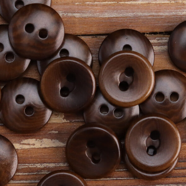 11.5MM Natural Tagut Nut Corozo Two-Hole Buttons 20 Pack (4 Colors) - Image 8