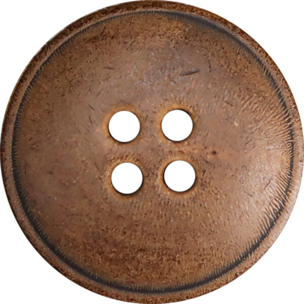 24L/28L/32L Double-Sided Black Yellowish-Brown Horn Buttons 15 Pack