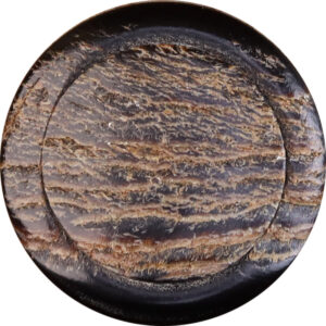 25MM Genuine Horn Imitation Bark Irregular Texture Coat Buttons 20PCS